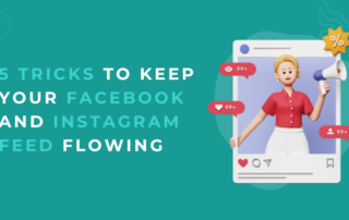 Nad Marketing shares 5 visual tricks to maintain consistent Facebook and Instagram content flow using engaging post design