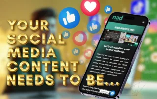 your social media content needs to be