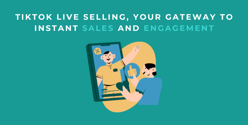 Image showcasing TikTok Live Selling, your gateway to Instant Sales and Engagement