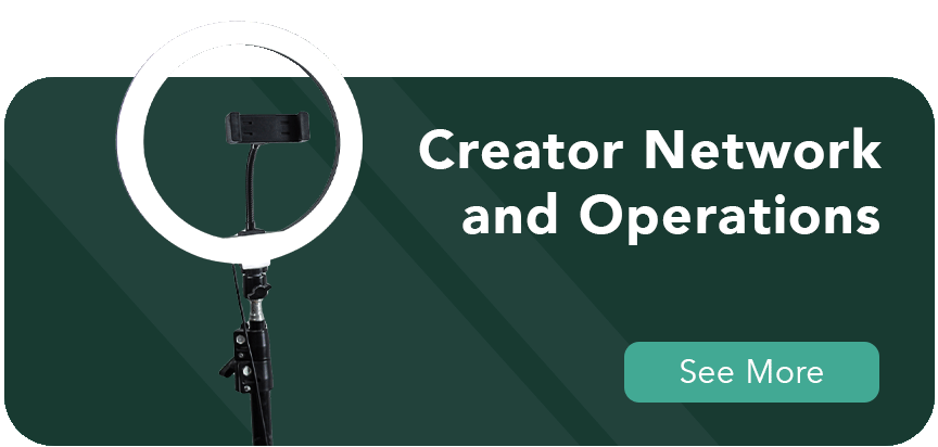 Creator Network and Operations